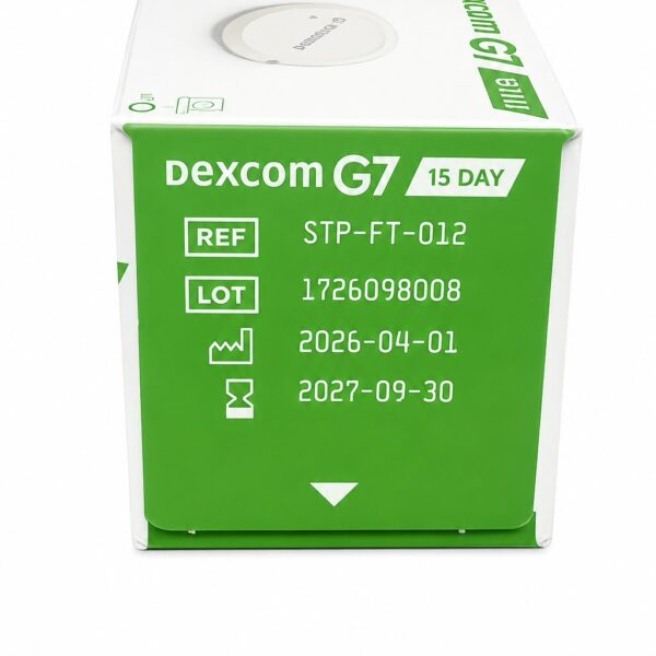 DEXCOM G7 SINGLE SENSOR 15 DAY RETAIL (012)