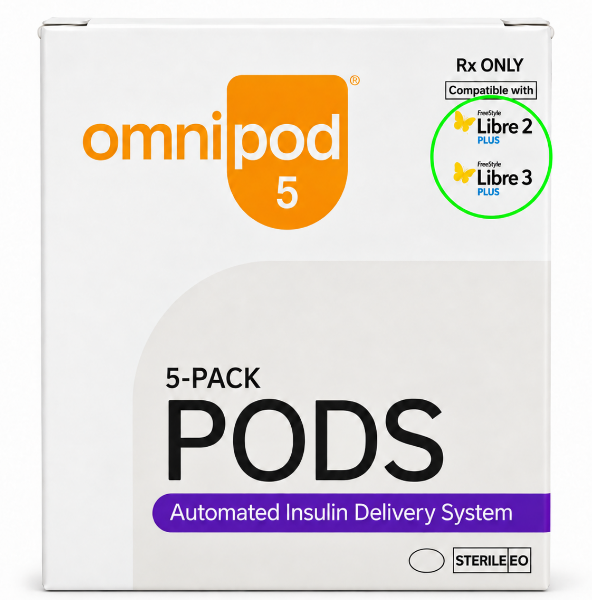 Omnipod 5 SKU 42 R1 (Libre Only) (Purple)